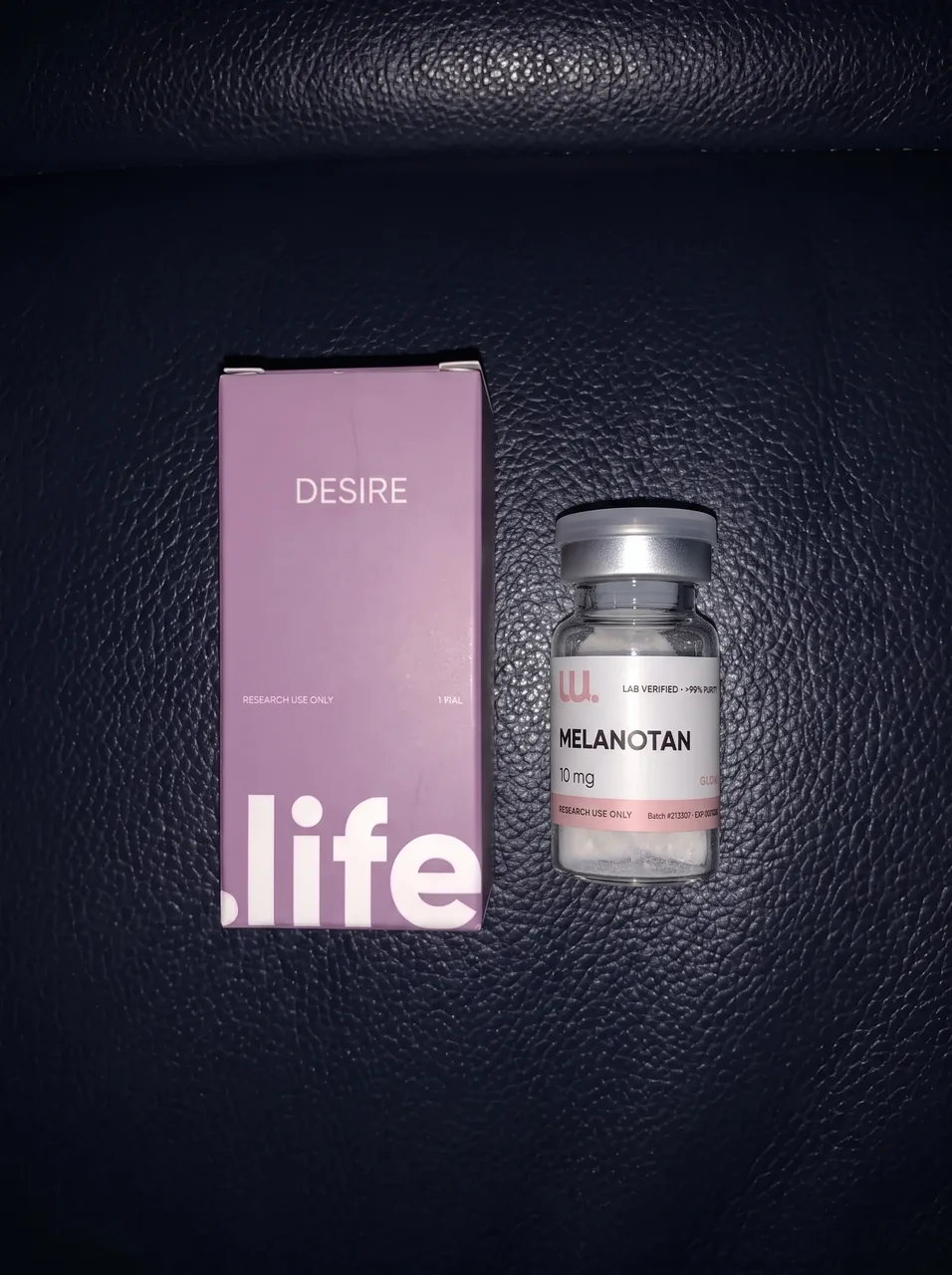 Photo shared by Nora B. with their Melanotan order.