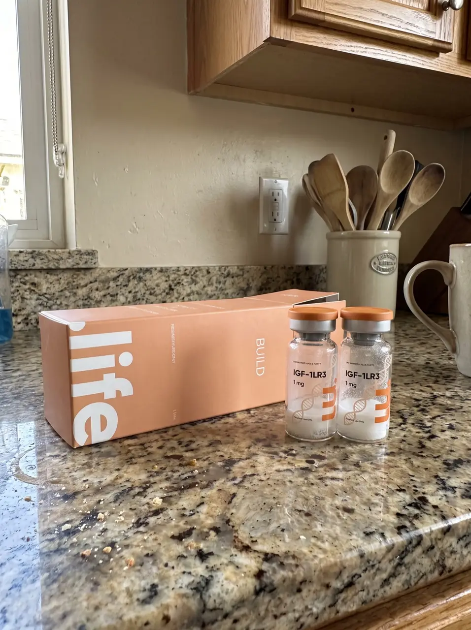 Photo shared by Eva W. with their IGF-1 LR3 order.