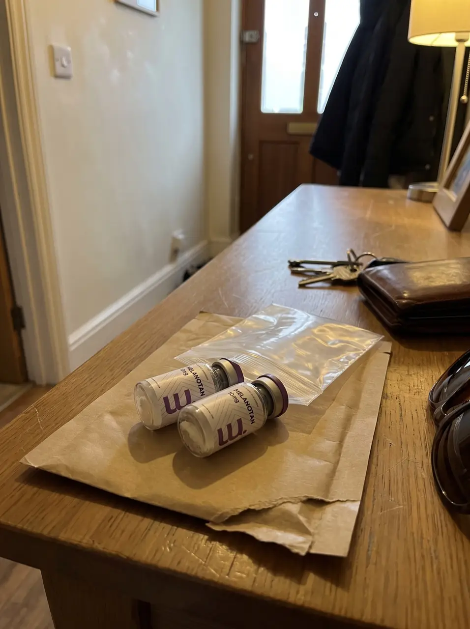 Photo shared by Anna M. with their Melanotan order.
