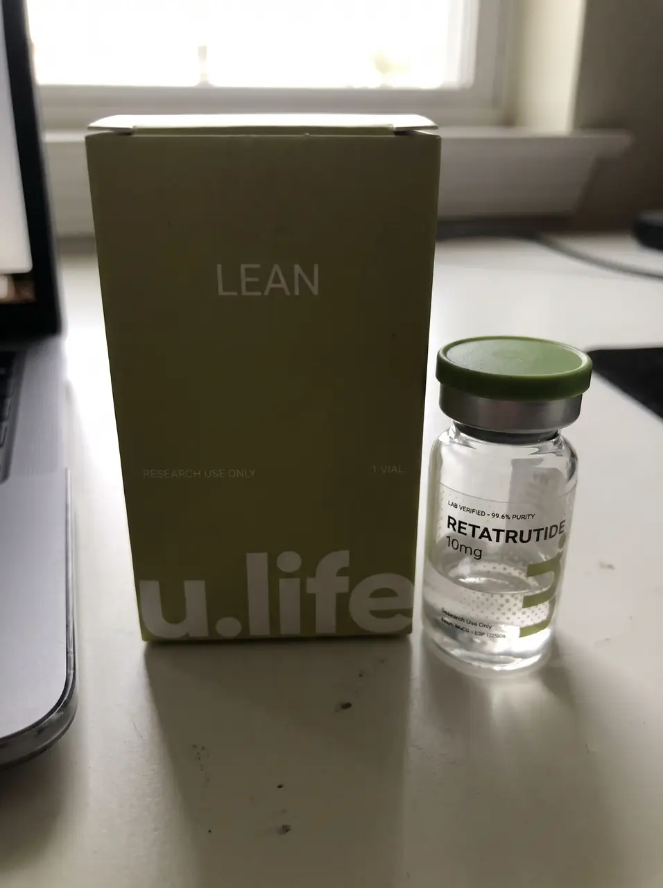Photo shared by Julian S. with their Retatrutide order.