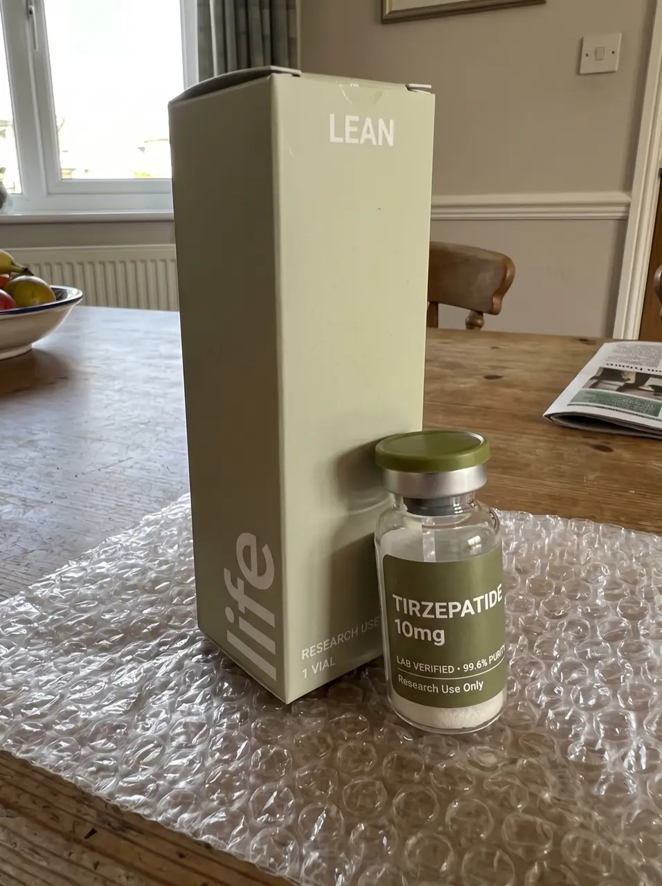 Photo shared by Nina M. with their Tirzepatide order.