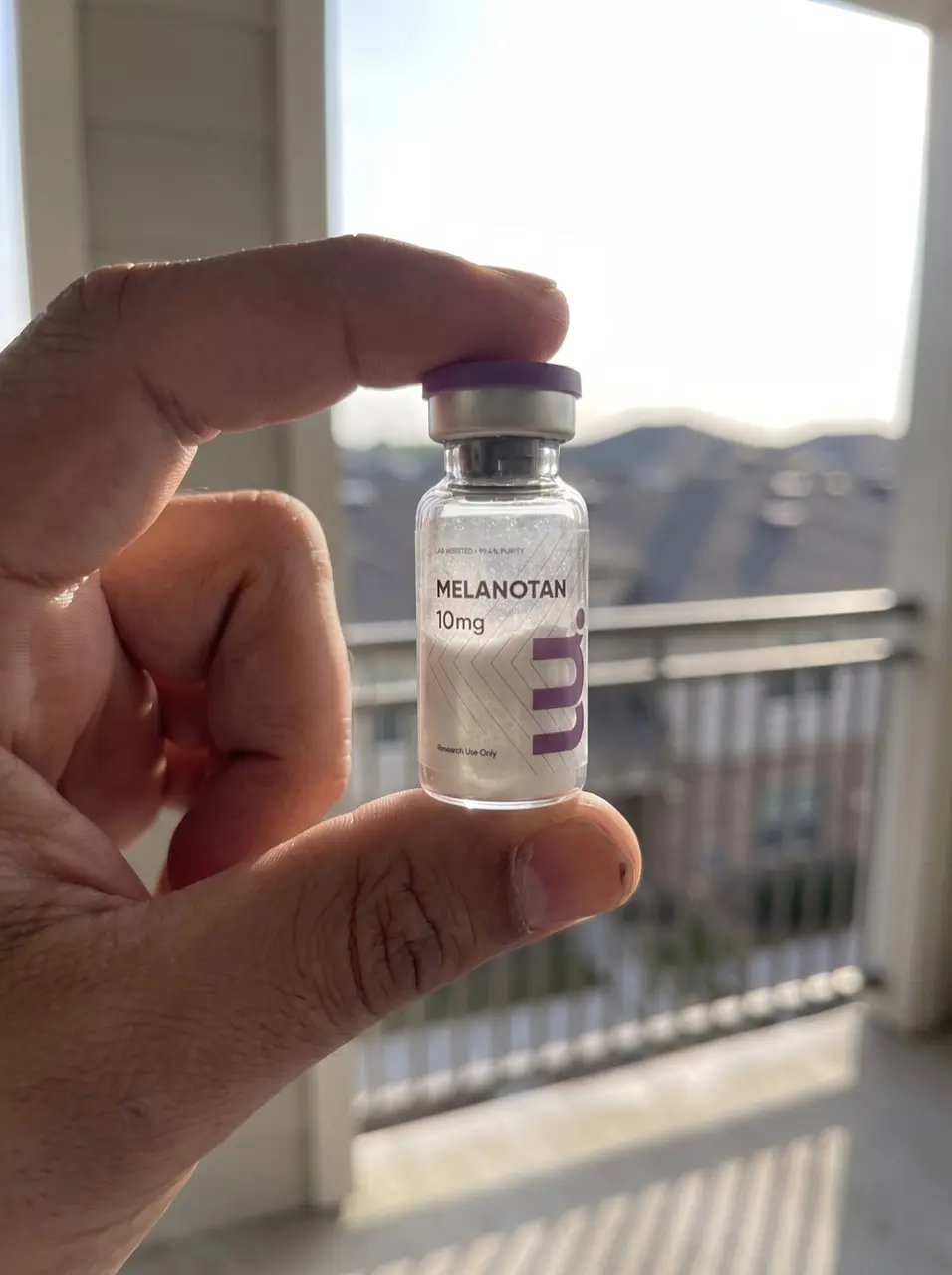 Photo shared by Dora J. with their Melanotan order.
