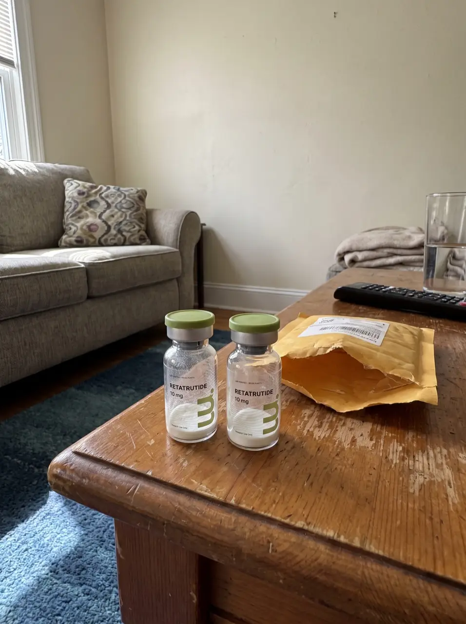 Photo shared by Wiktoria K. with their Retatrutide order.
